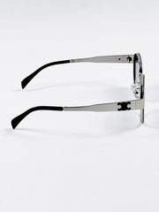 Celine – 2124 - 58 – Silver Black Gradient – Metal – Sunglasses - Unisex