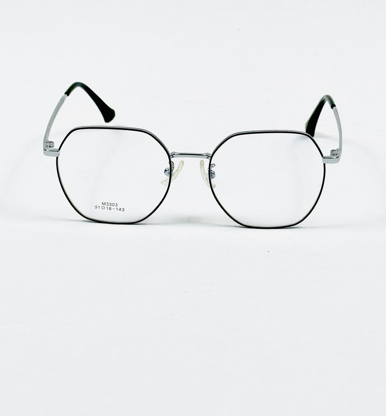 Dior – 3303 – 51 - Silver Black – Metal – Optics – Unisex
