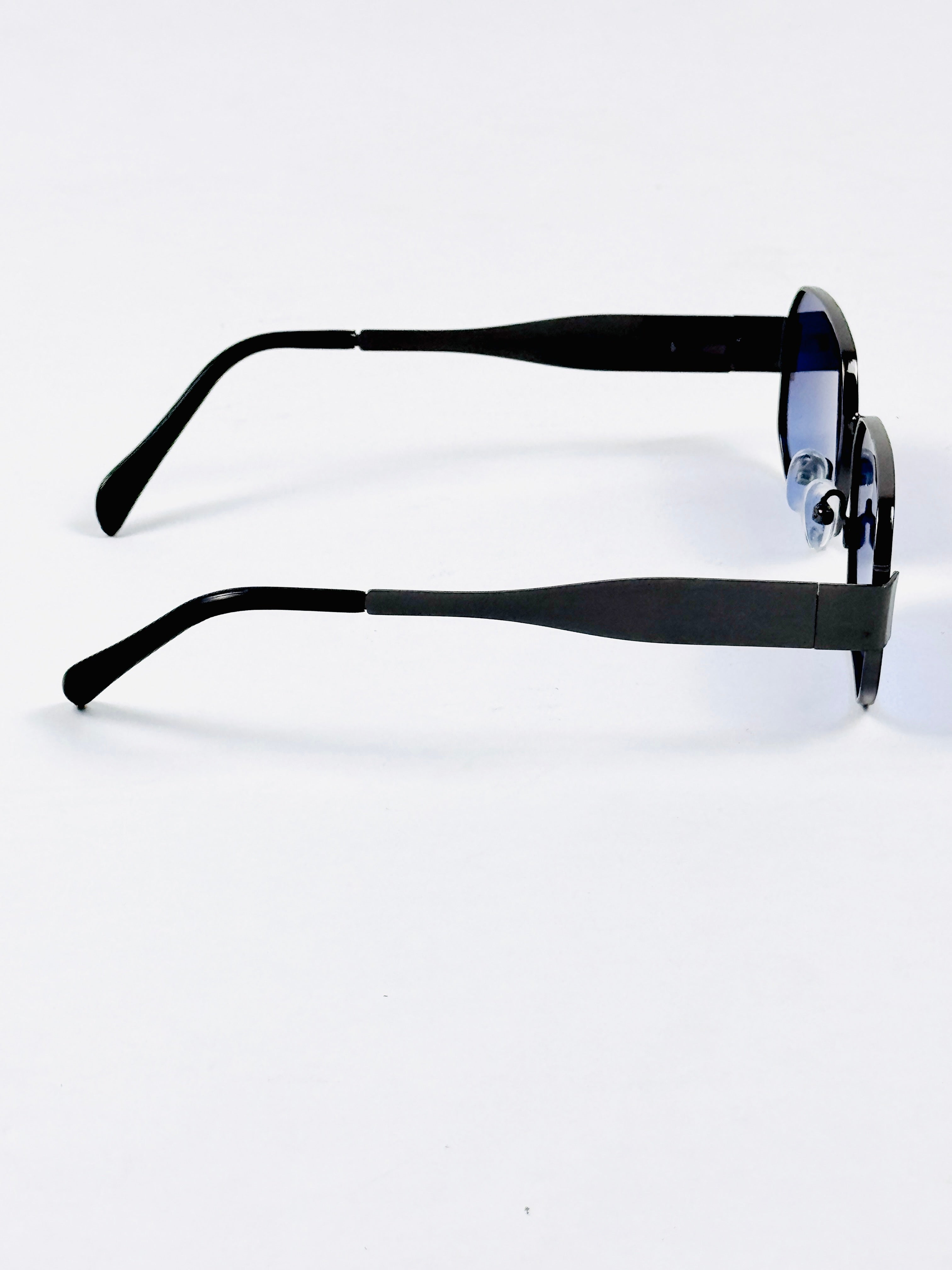 Celine – Triomphe - 55 – Black Blue – Metal – Sunglasses - Unisex