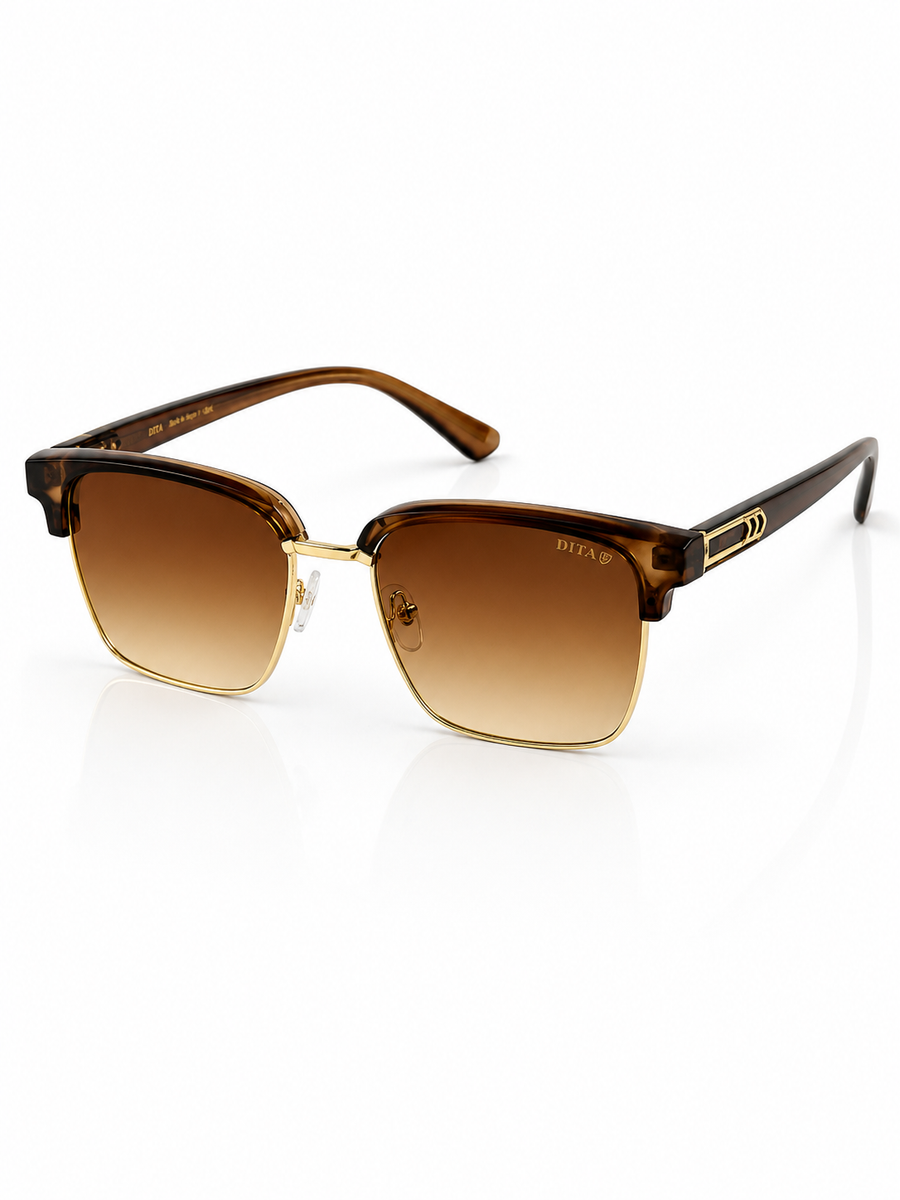 Dita – 3611 – 54 – Brown - Acetate - Metal - Sunglasses – Unisex