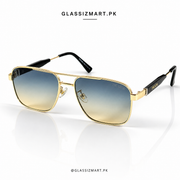 Prada – 22081 - 60 – Golden Multi - Metal - Sunglasses – Unisex