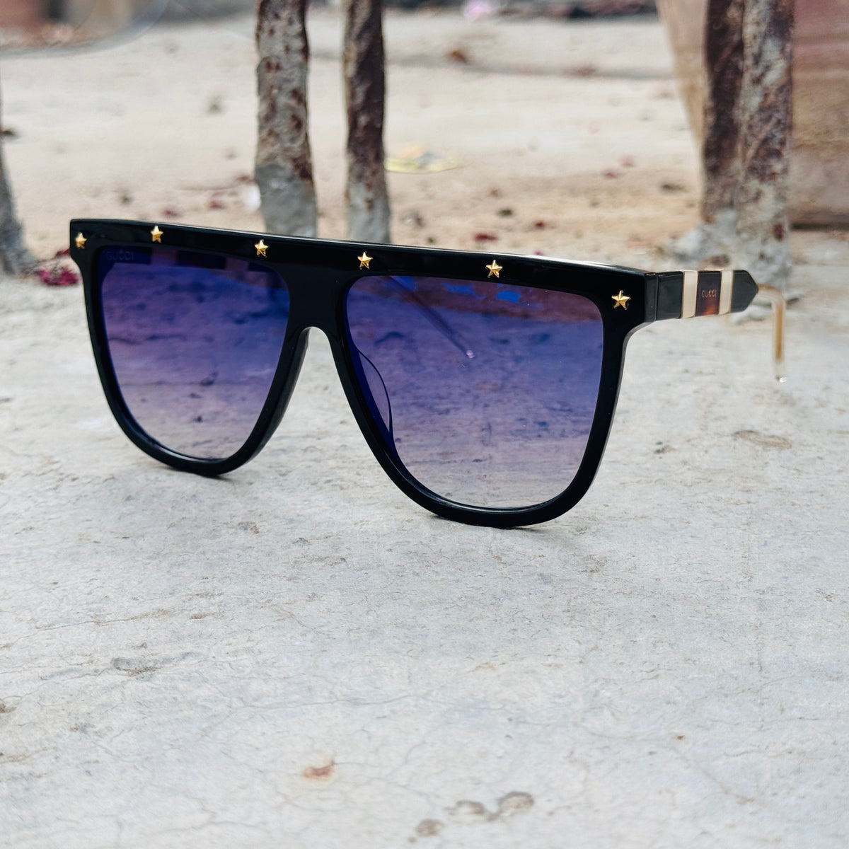 Gucci – 0712 - 60 – Mercury - Acetate - Sunglasses – Unisex - Premium