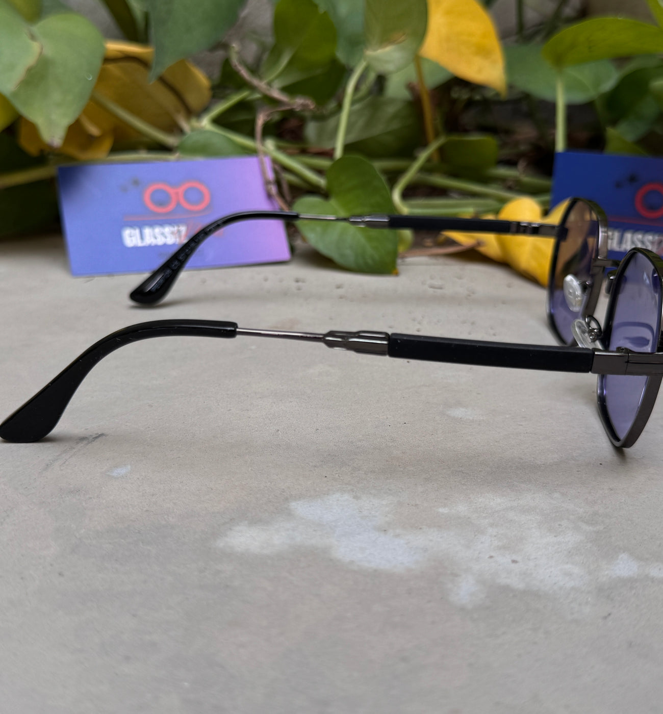 Police – 06129 – 57 – Grey Blue – Metal – Sunglasses – Unisex