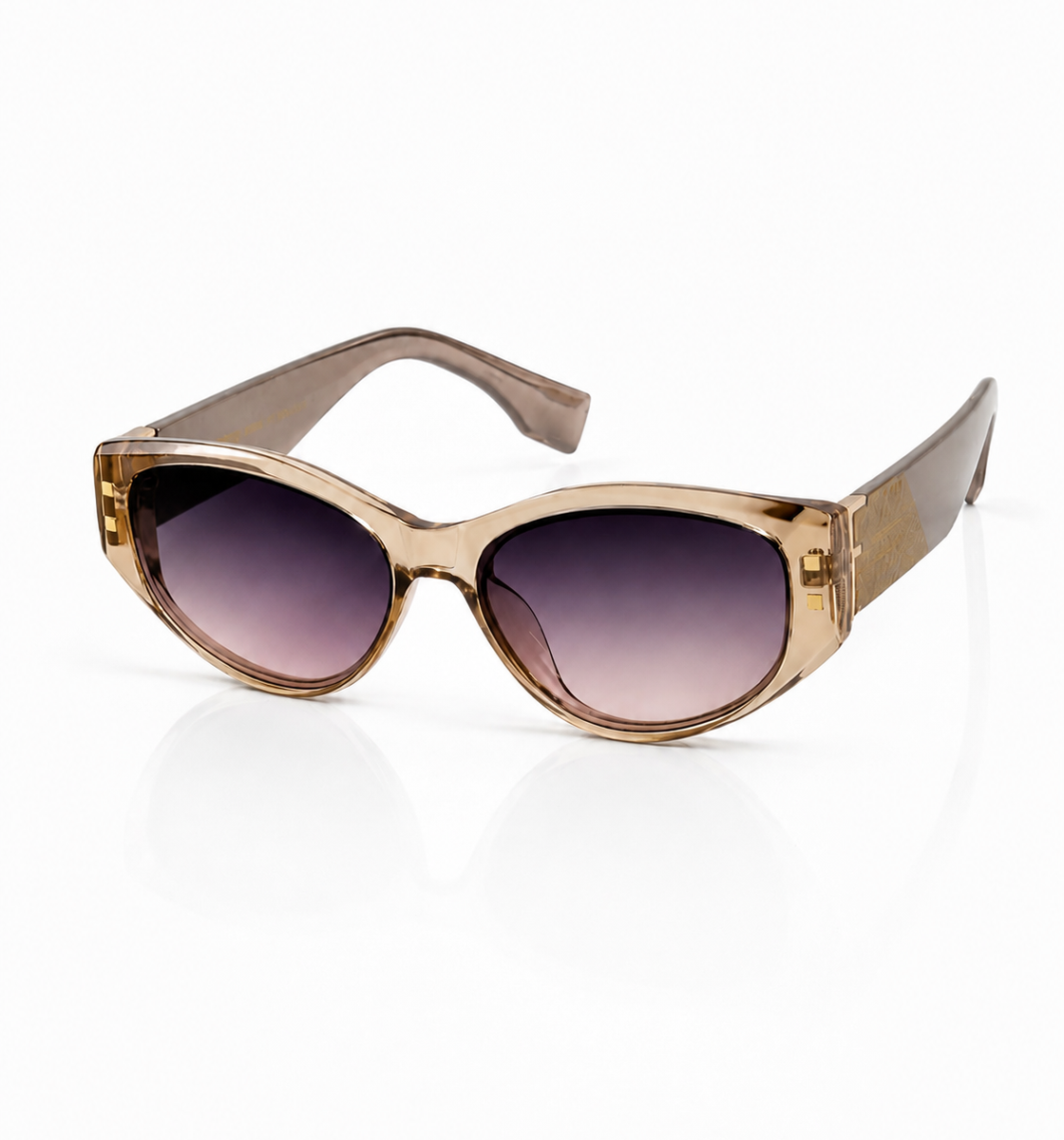 Fendi - 9004 – 55 – Pink – Acetate – Sunglasses – Ladies