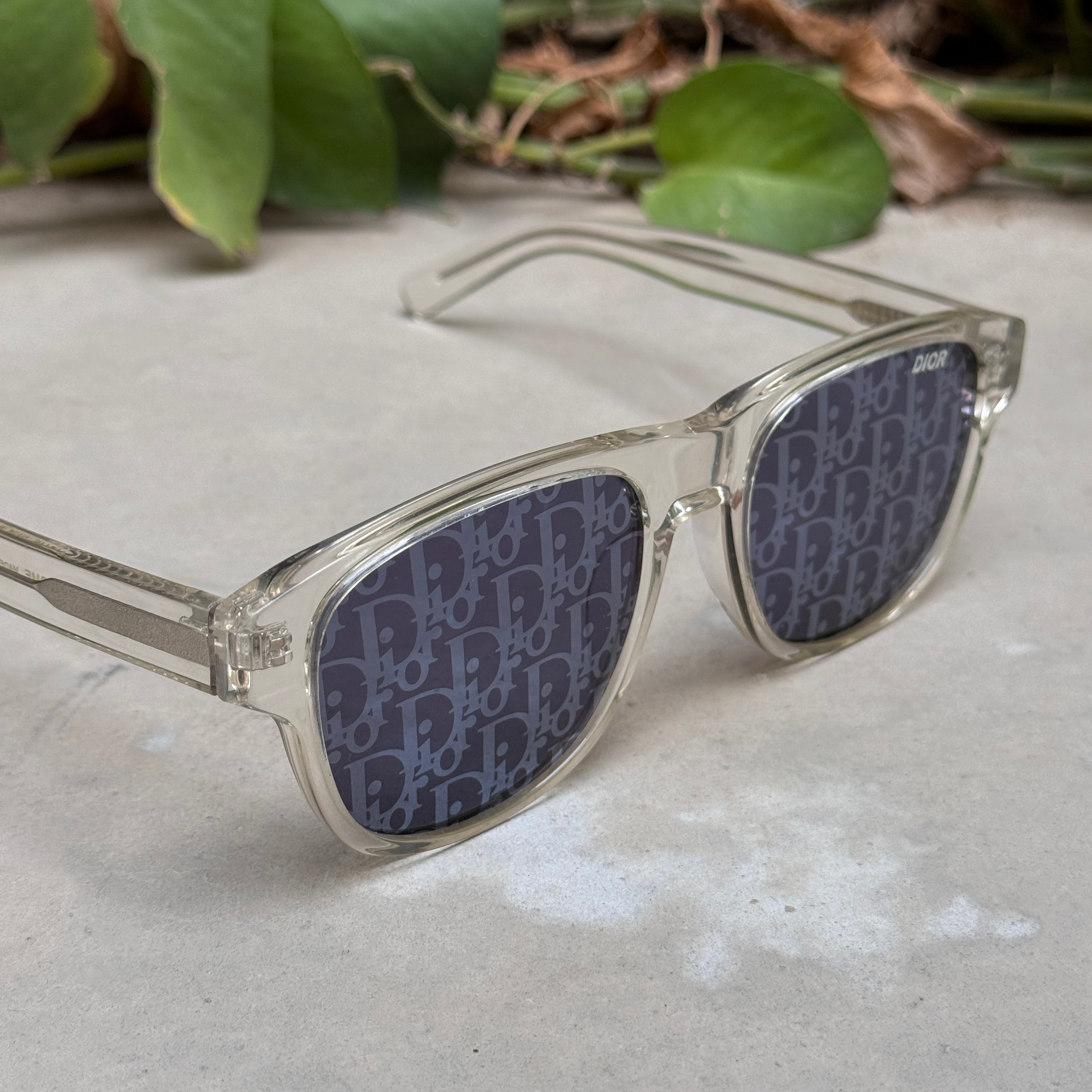 Christian Dior – Cdicon - 57 – Black Transparent – Acetate - Sunglasses – Unisex - Premium