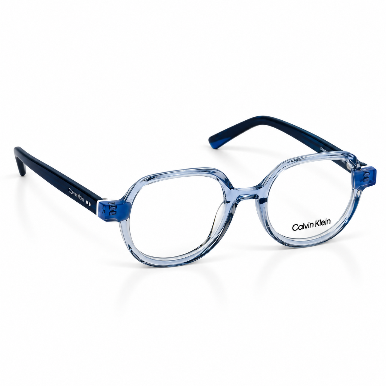 Calvin Klein – 48 – Blue –  Acetate- Optics – Unisex - Premium