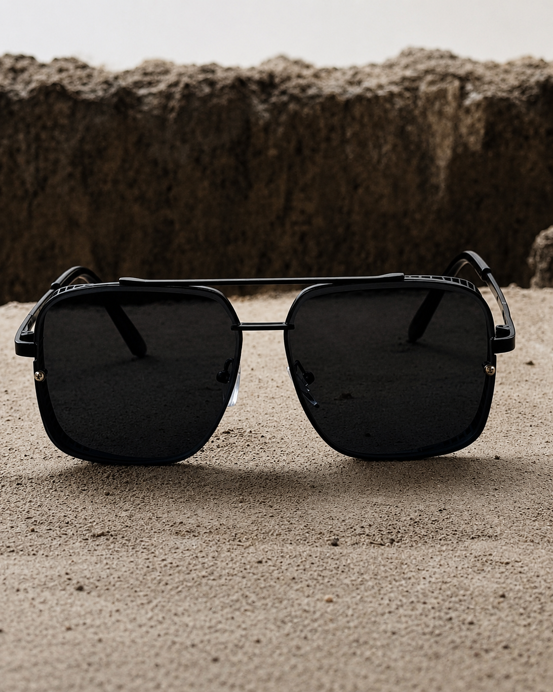 Dita – 77 – 48 – Black – Metal – Sunglasses – Unisex