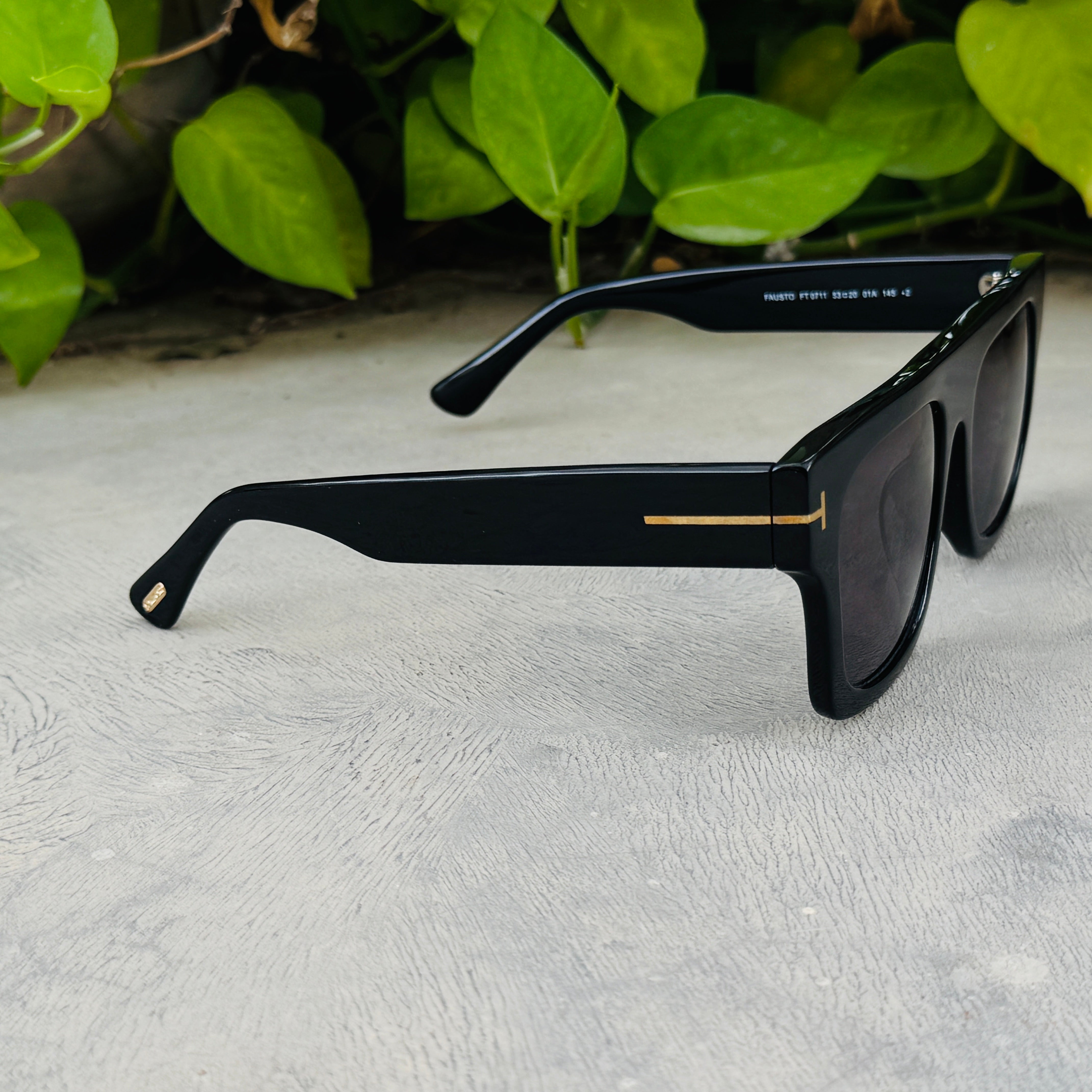Tom Ford – 0711 - 53 – Black – Acetate - Sunglasses – Unisex - Premium