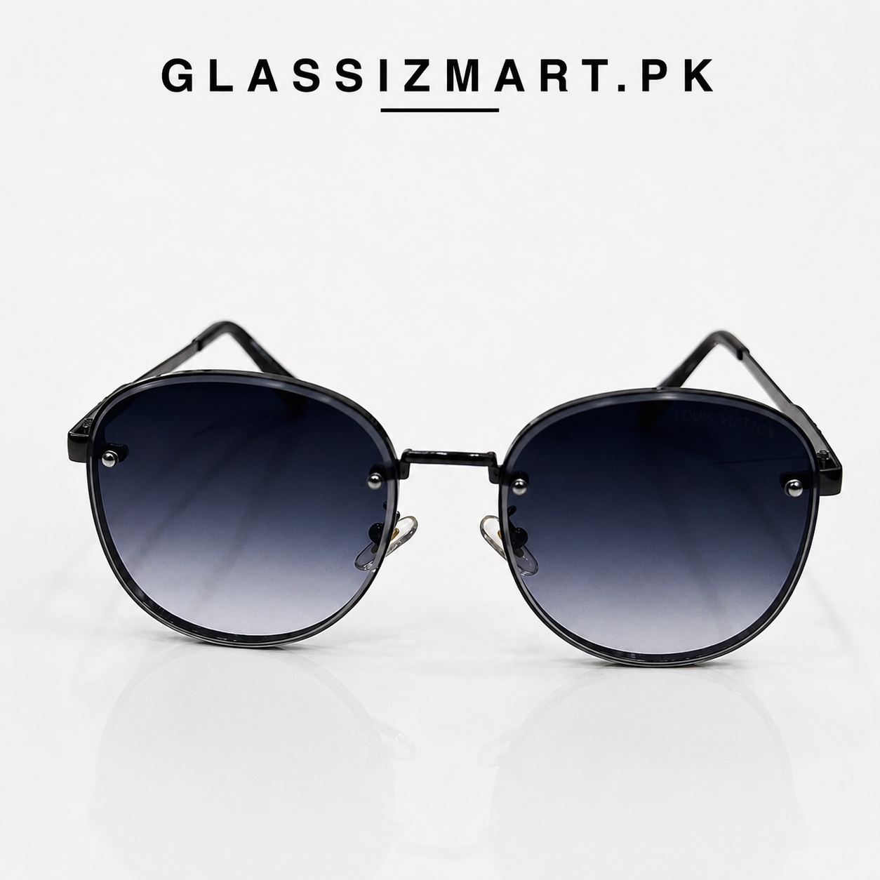 Louis Vuitton – 22282 - 56 – Black Gradient - Metal - Sunglasses – Unisex
