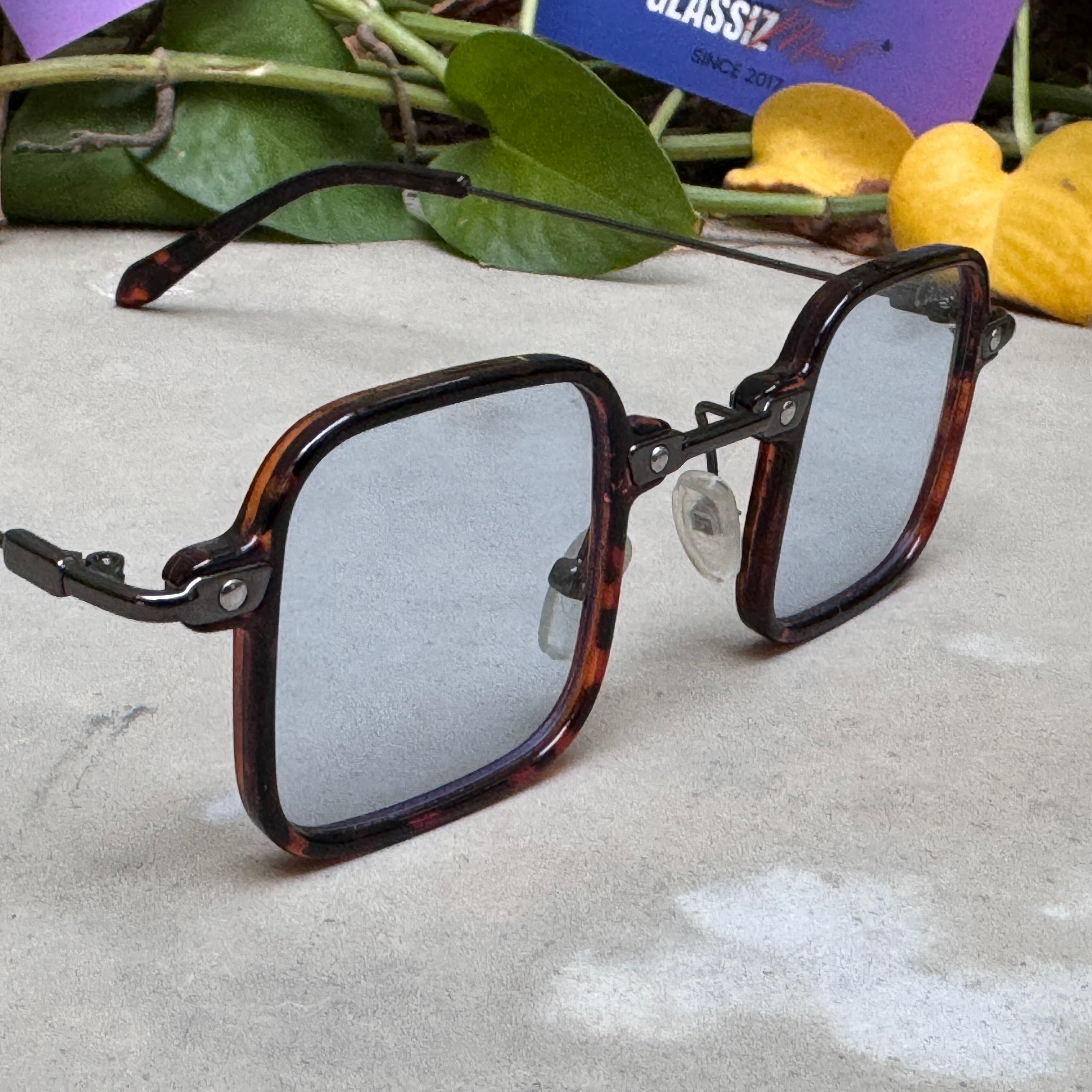 Cartier – 191 – 58 – Tortoise Blue – Metal – Sunglasses – Unisex