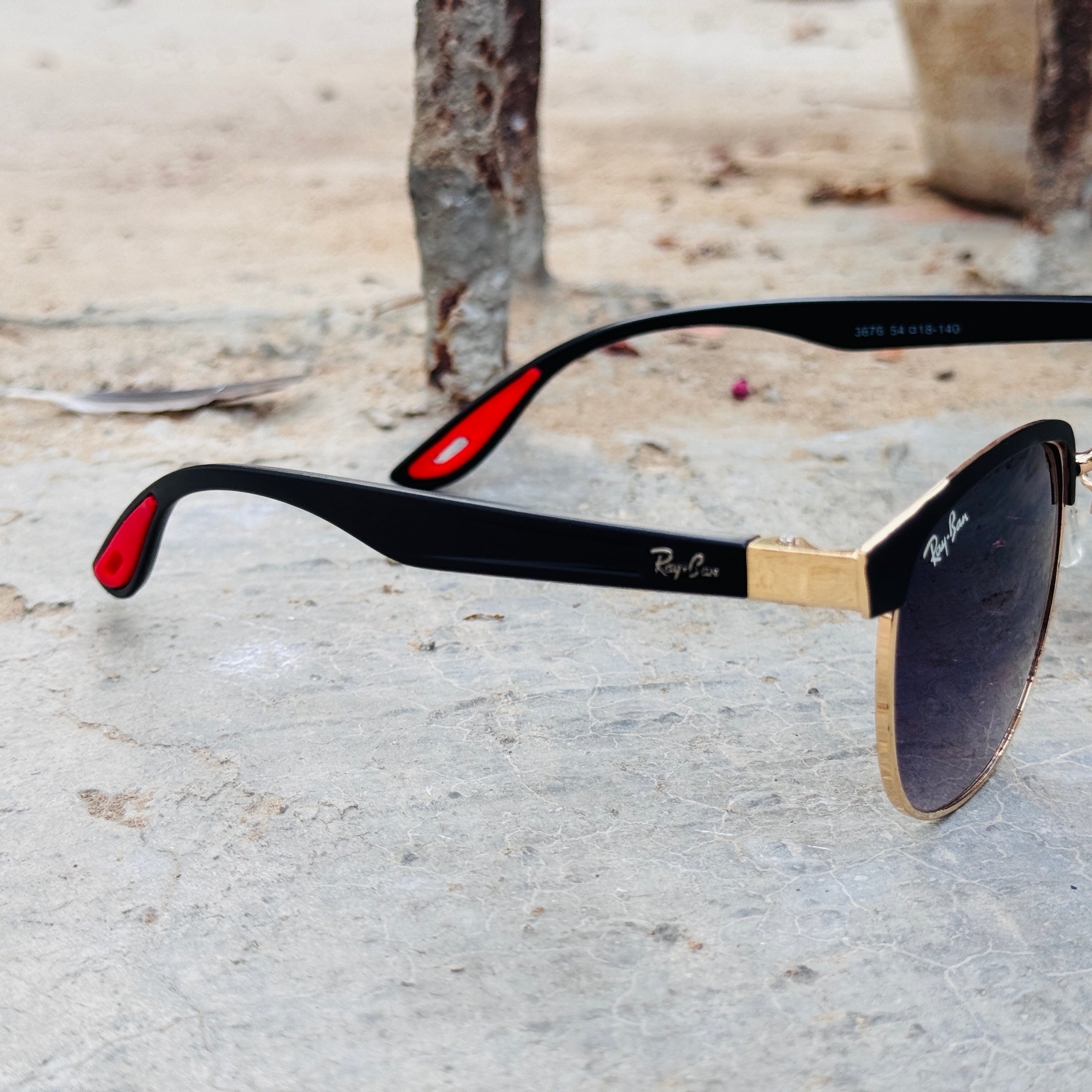 Rayban - 3676 – 54 – Black Gradient – Metal – Sunglasses – Unisex
