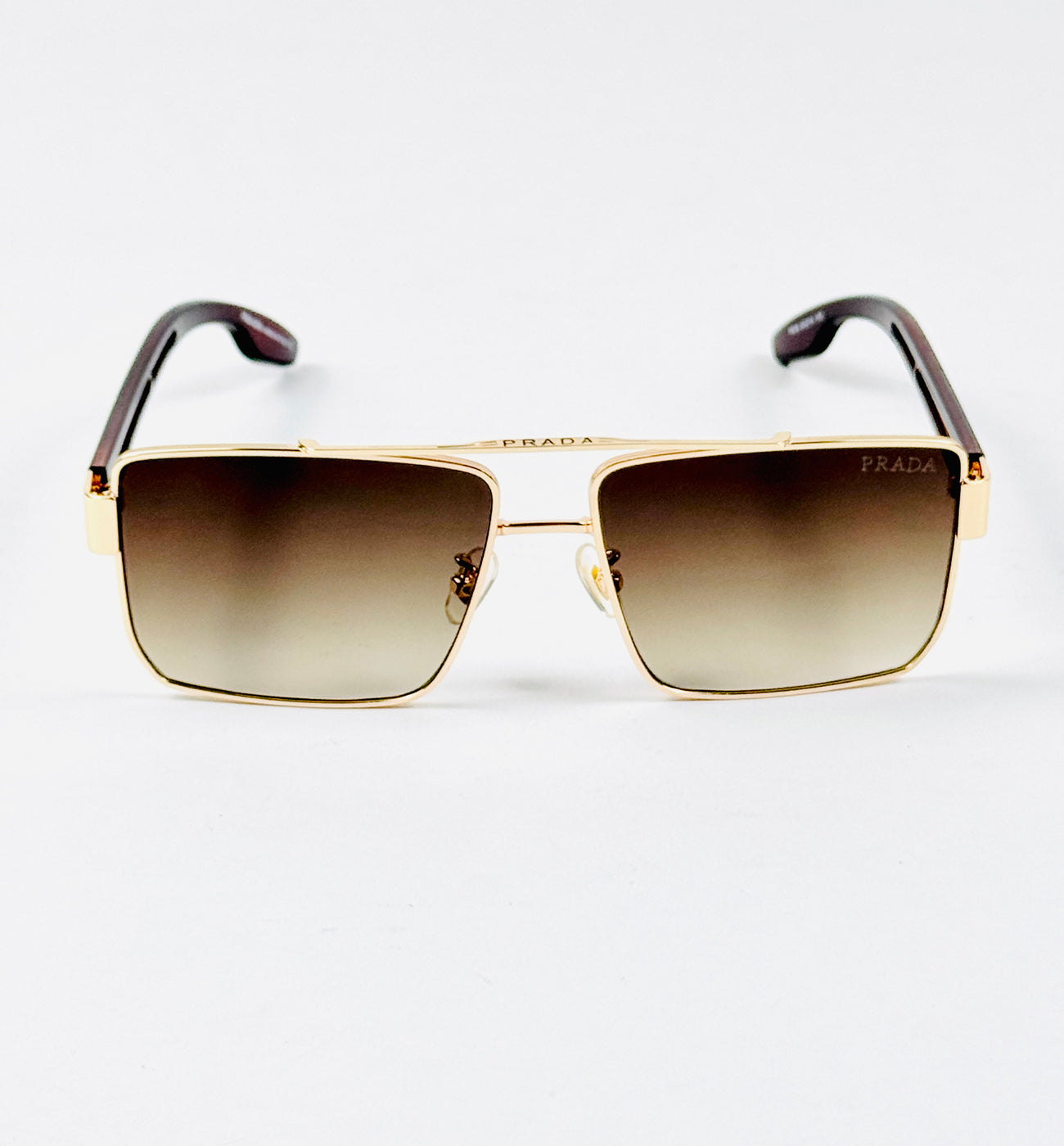 Prada – PR78 – 59 – Golden Brown Gradient – Metal – Sunglasses – Unisex