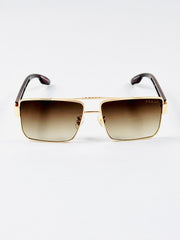 Prada – PR78 – 59 – Golden Brown Gradient – Metal – Sunglasses – Unisex