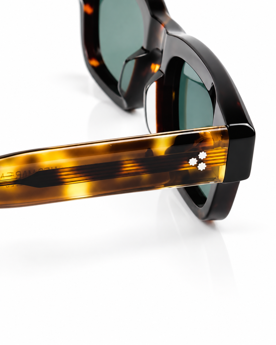 Jacques Marie Mage – JEFFI – 51 – Tortoise Green – Acetate – Sunglasses – Unisex - Premium