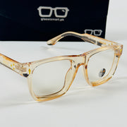 Moscot – P420 - 53 - Transparent Orange – Acetate  – Optics - Unisex (Transition)