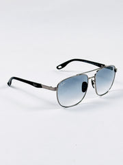 RayBan – 3659 – 55 – Grey Blue –  Metal - Sunglasses – Unisex - Premium