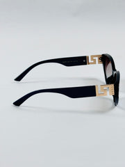 Fendi - 9001 – 64 – Black Brown – Acetate – Sunglasses – Ladies