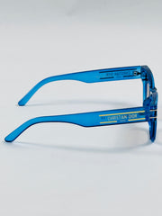 Dior - D31 – 56 – Blue Brown – Acetate – Sunglasses – Unisex