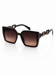 Chanel - 6067 – 63 – Brown – Acetate – Sunglasses – Ladies