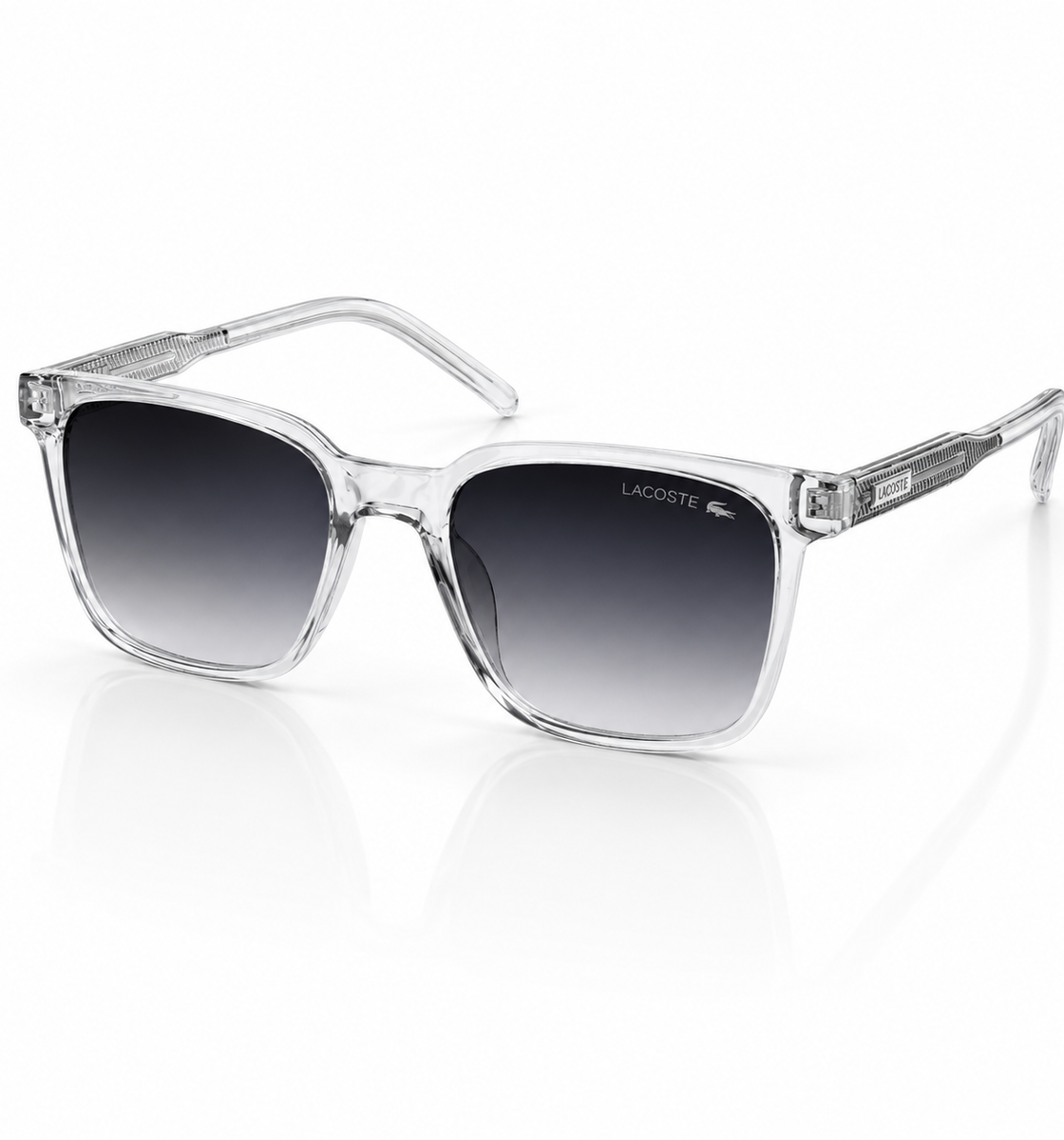 Lacoste – 60545 - 54 – Grey - Acetate - Sunglasses – Unisex