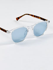 Moscot - 6259 – 49 – Transparent Blue – Acetate – Sunglasses – Unisex