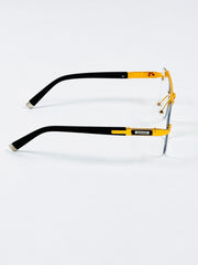 Rimless – 2344 – 53 – Golden –  Metal - Optics – Unisex (Transition)