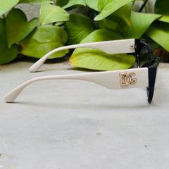 Dolce & Gabbana – 2091 – 56 – White Multi – Acetate – Sunglasses – Ladies
