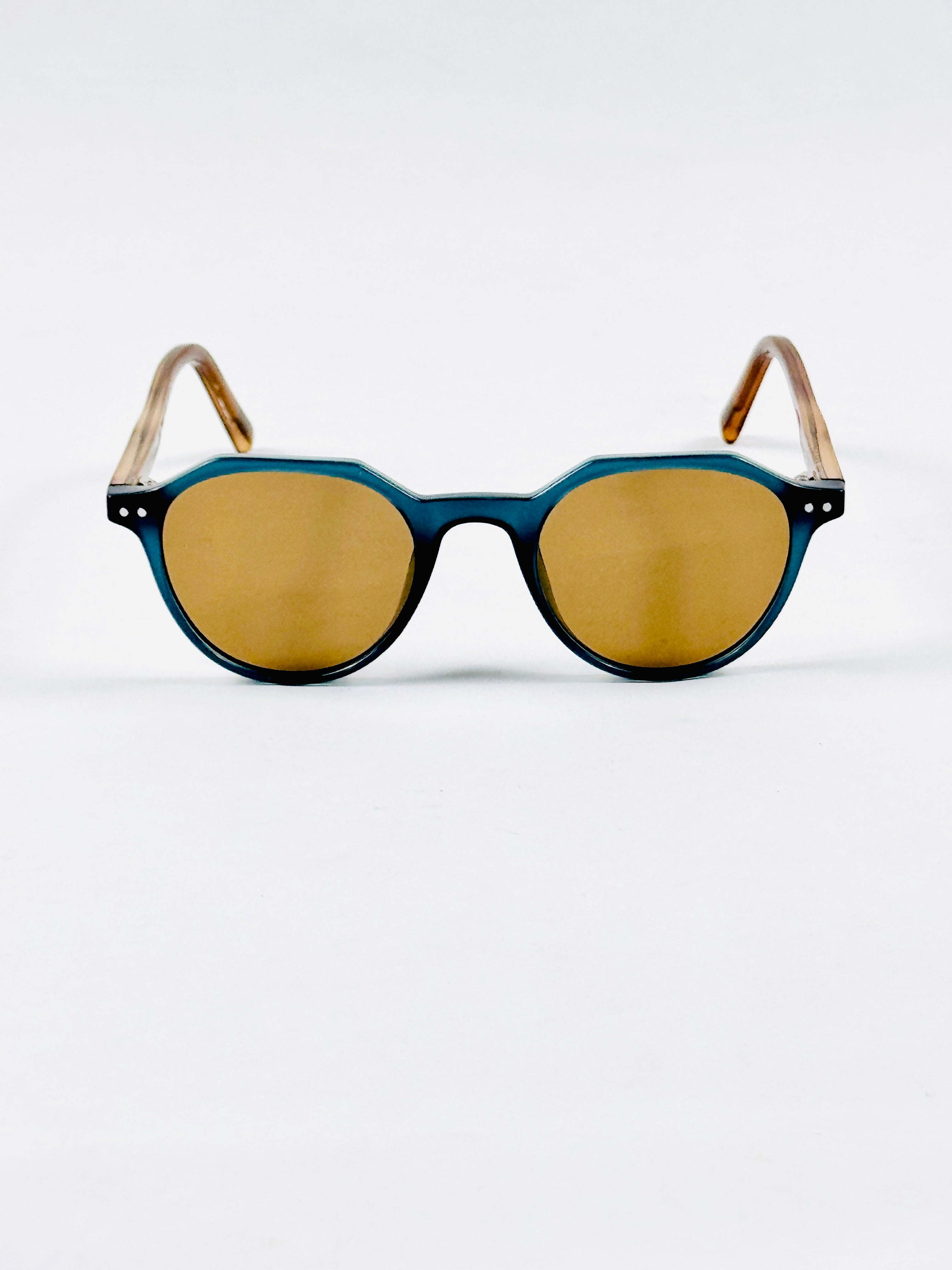 Moscot - 62100 – 47 – Brown Multi – Acetate – Sunglasses – Unisex