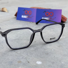 Boss – 2415 – 53 – Grey - Acetate- Metal - Optics – Unisex - Premium