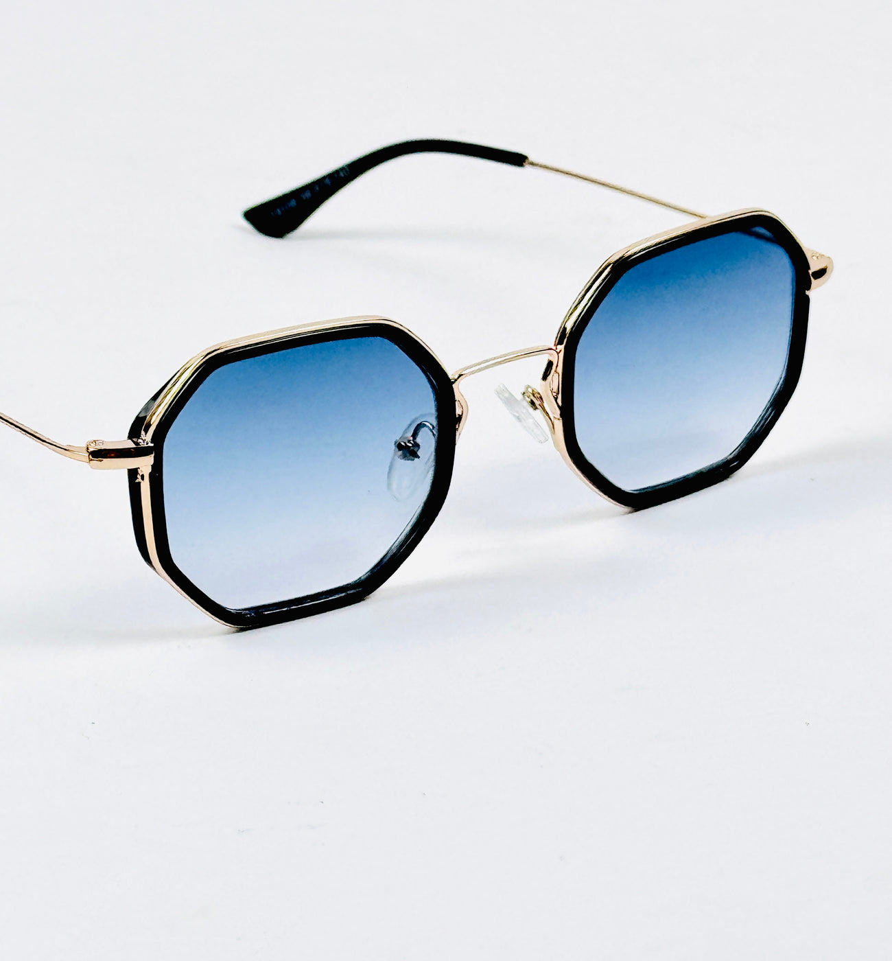 Police – 19106 – 58 – Golden Blue – Metal – Sunglasses – Unisex