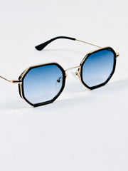 Police – 19106 – 58 – Golden Blue – Metal – Sunglasses – Unisex