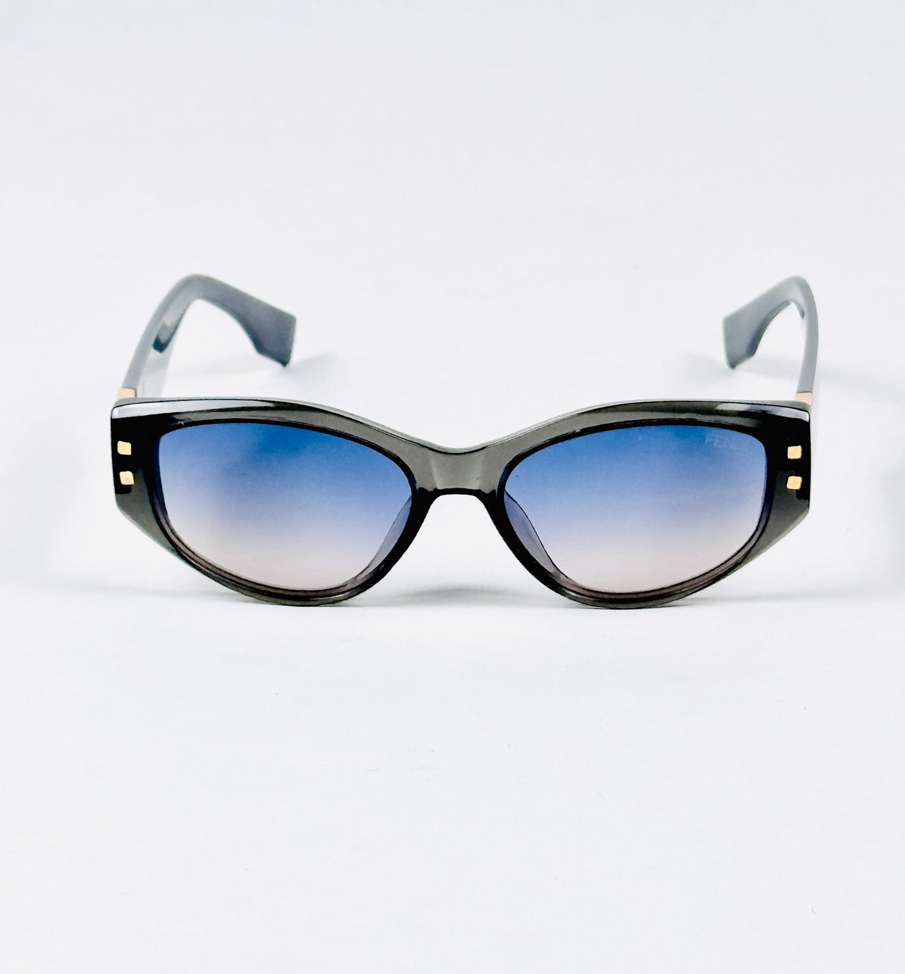 Fendi - 9004 – 55 – Grey Blue – Acetate – Sunglasses – Ladies
