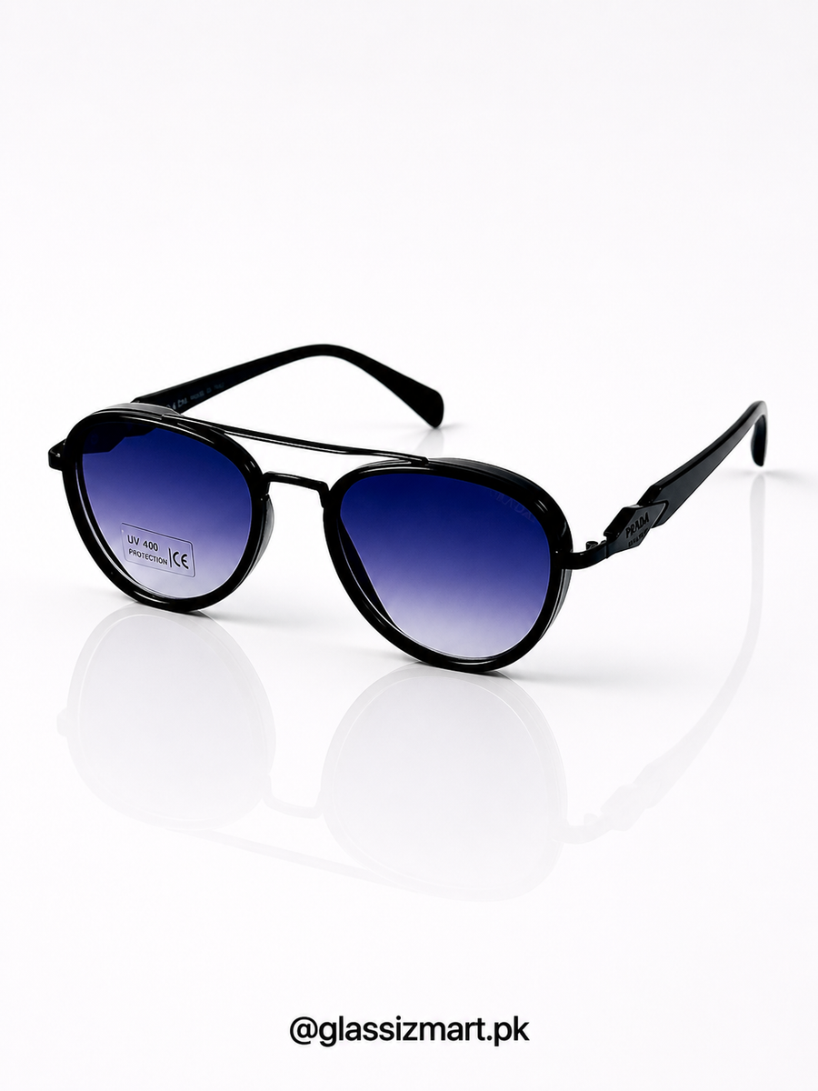 Prada – 022 - 56 – Black Gradient – Metal – Sunglasses