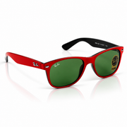 RayBan – 2132 – 55 – Red Green –  Acetate- Sunglasses – Unisex