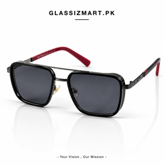 Armani – 58446 - 53 – Black - Metal - Sunglasses – Unisex