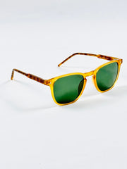 Moscot - 6283 – 51 – Tortoise Green – Acetate – Sunglasses – Unisex