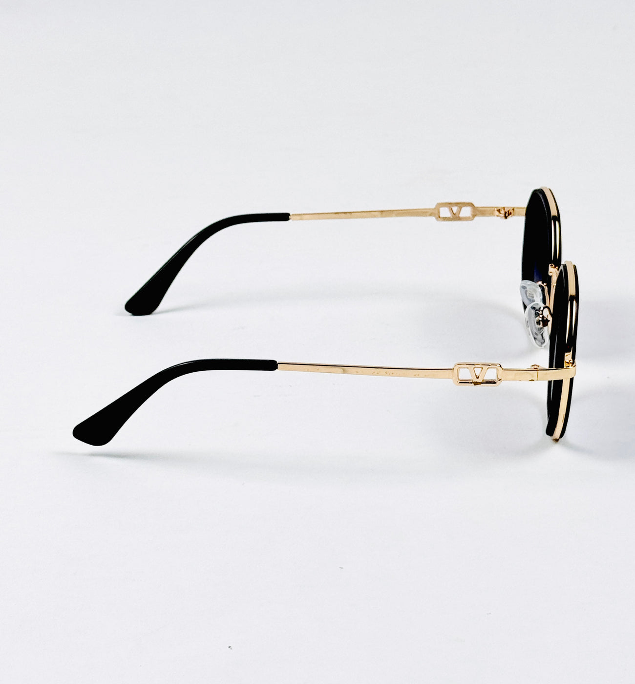 Valentino – 3579 – 56 – Golden Gradient – Metal – Sunglasses – Ladies