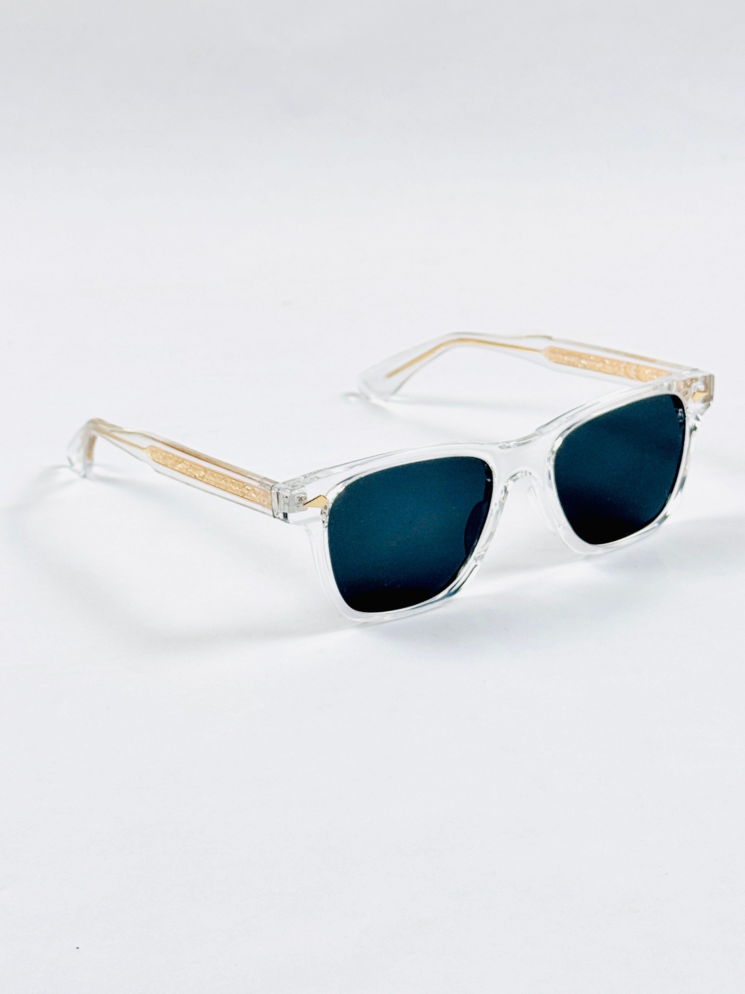 Moscot - 6217 – 52 – Transparent Black – Acetate – Sunglasses – Unisex