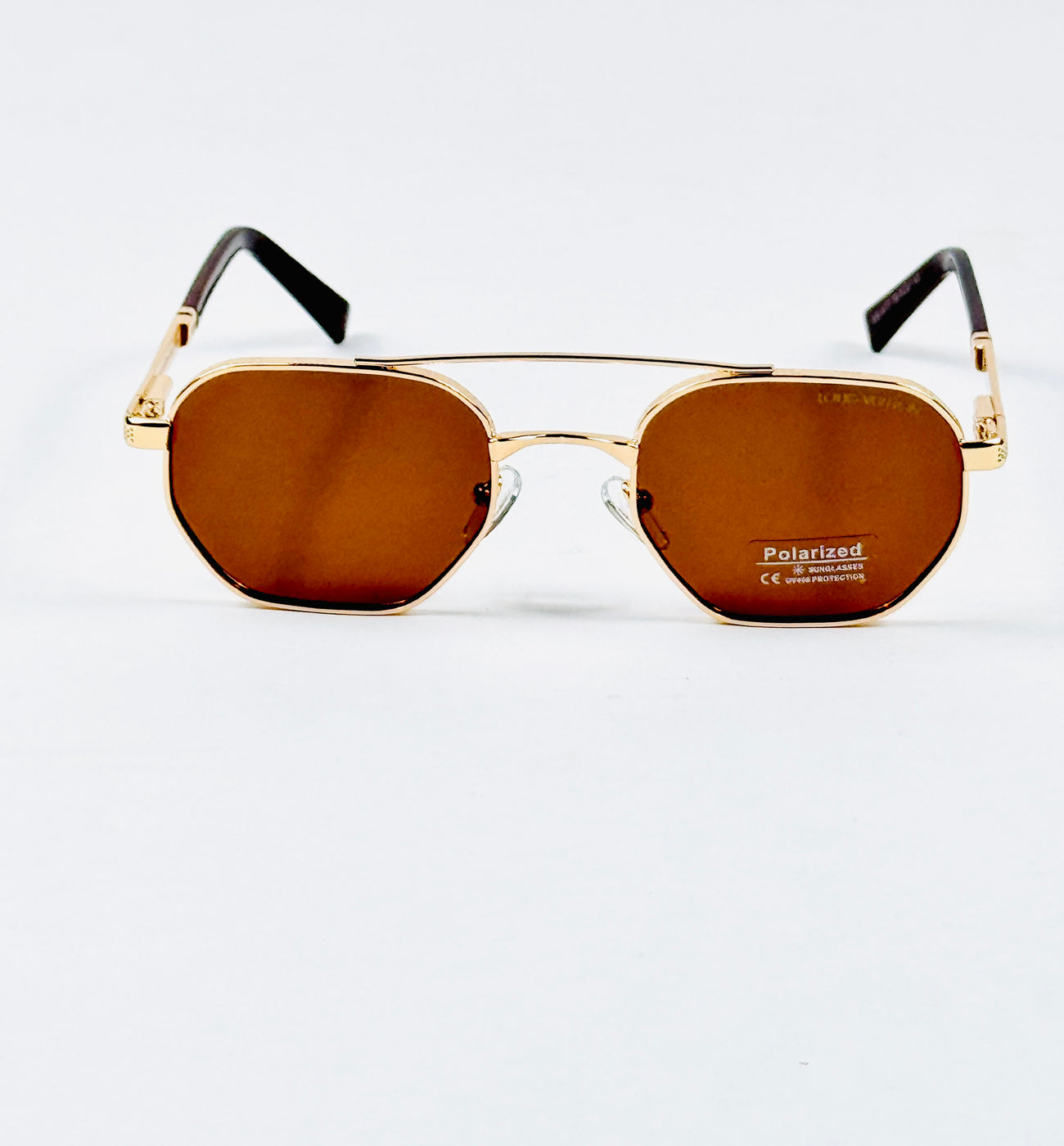 Louis Vuitton’s – 1417 – 50 – Golden Brown – Metal – Sunglasses – Unisex