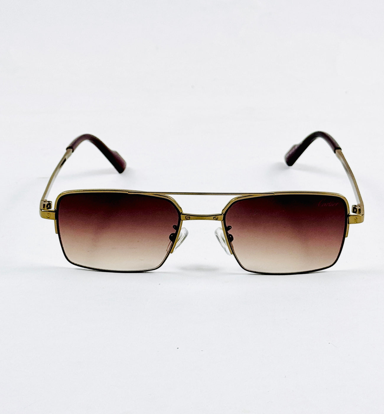 Cartier – 2658 – 62 – Brown – Metal – Sunglasses – Unisex