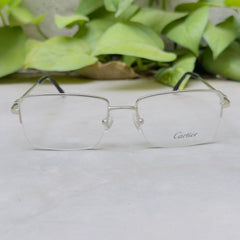 Cartier - 0471 – 54 – Silver - Metal - Optics – Unisex - Premium
