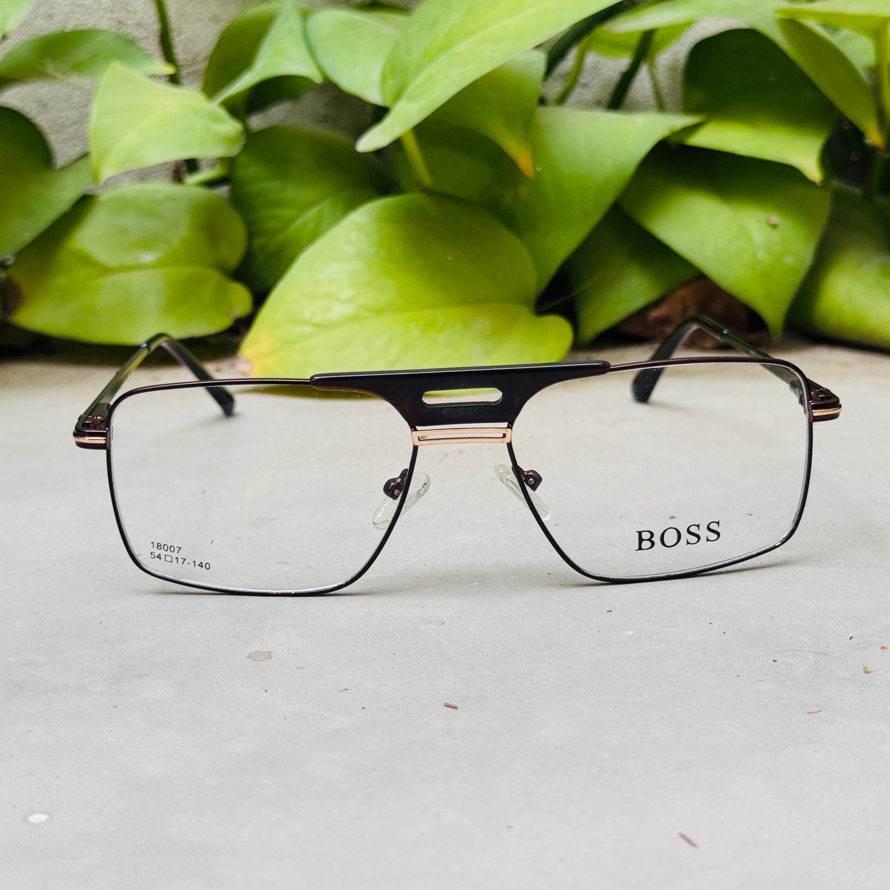 Boss – 18007 – 54 – Brown –  Metal - Optics – Unisex