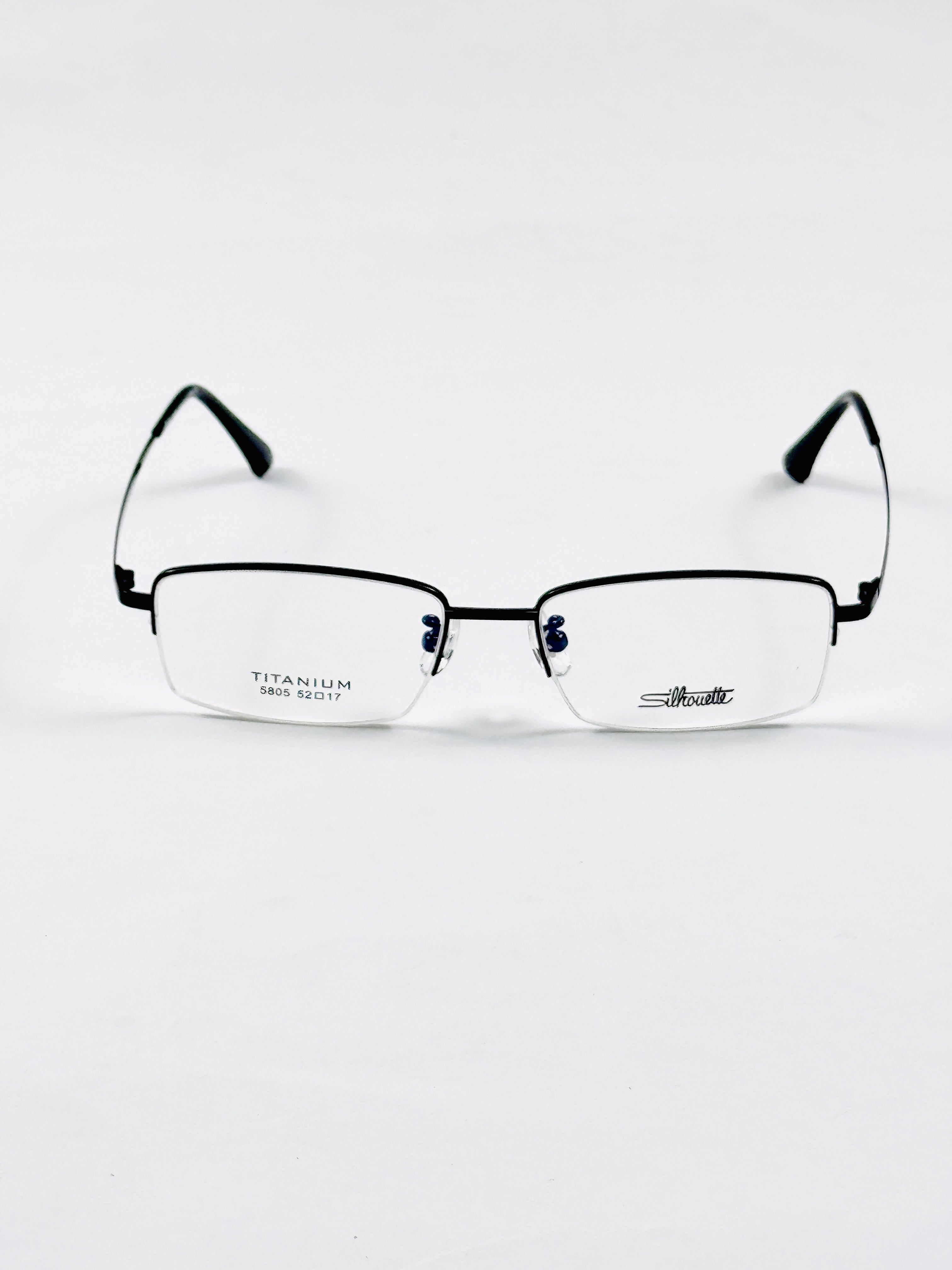 Silhouette – 5805 – 52 – Black –  Metal - Optics – Unisex - Premium