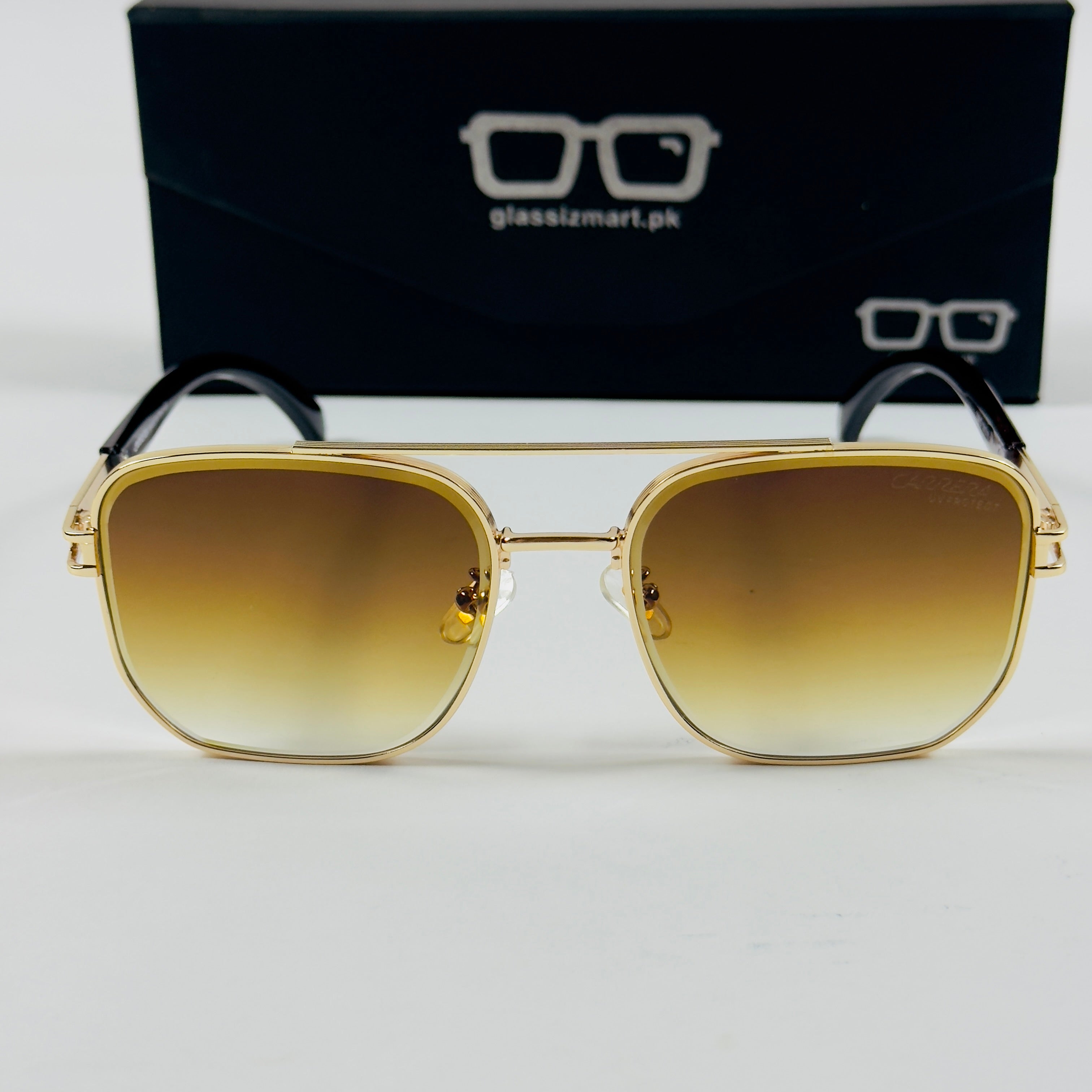 Carrera – 23013 – 58 – Golden Brown Gradient – Metal – Sunglasses – Unisex
