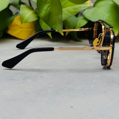 Dita – Mach 6 - 64 –  Golden Brown - Metal - Sunglasses – Unisex - Premium