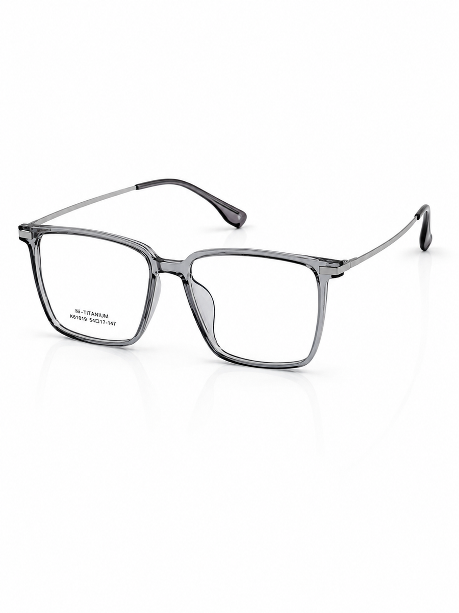 Tr – 61019 - 54 - Silver Grey – Acetate - Metal – Optics - Unisex