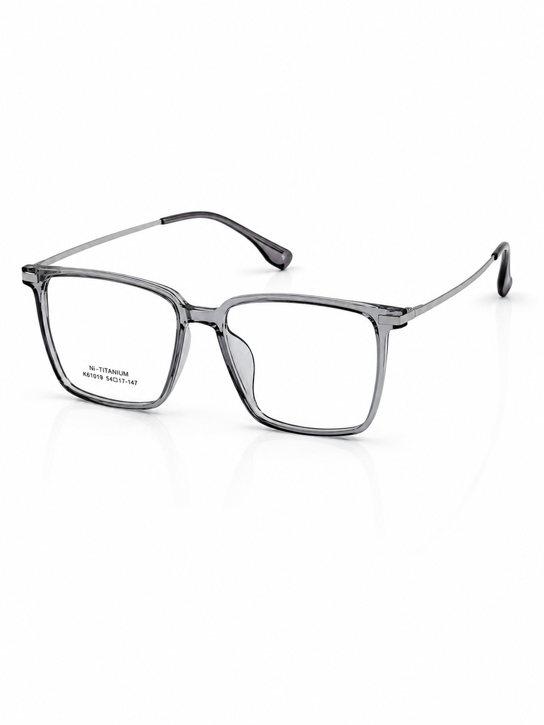 Tr – 61019 - 54 - Silver Grey – Acetate - Metal – Optics - Unisex