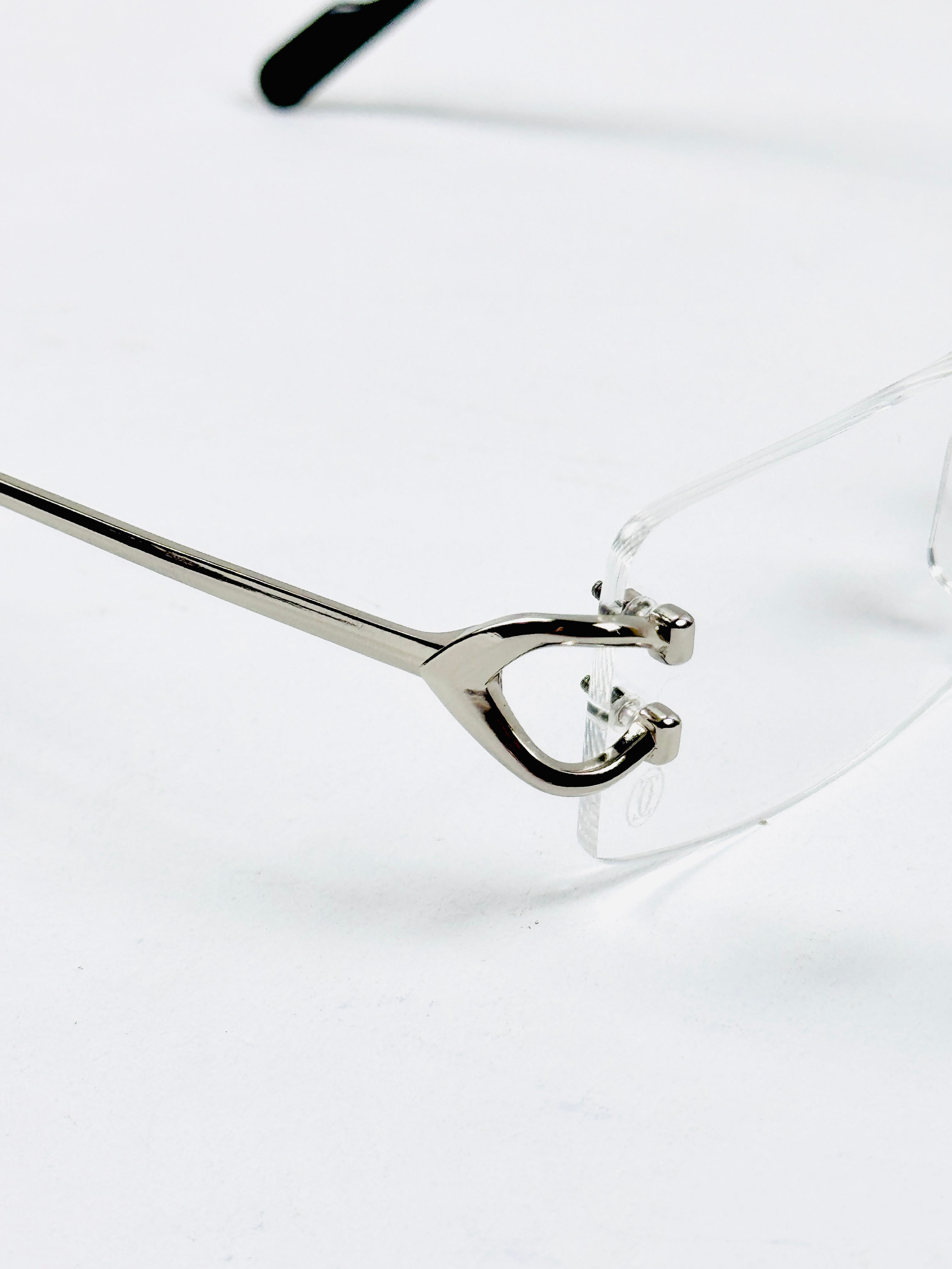 Cartier – 0488 – 56 – Silver - Metal - Optics – Unisex - Premium