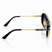 Cartier – 58448 - 57 – Golden Multi – Metal – Sunglasses – Unisex