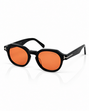 Tom Ford – 1358 - 49 – Black Red –  Acetate - Sunglasses – Unisex - Premium